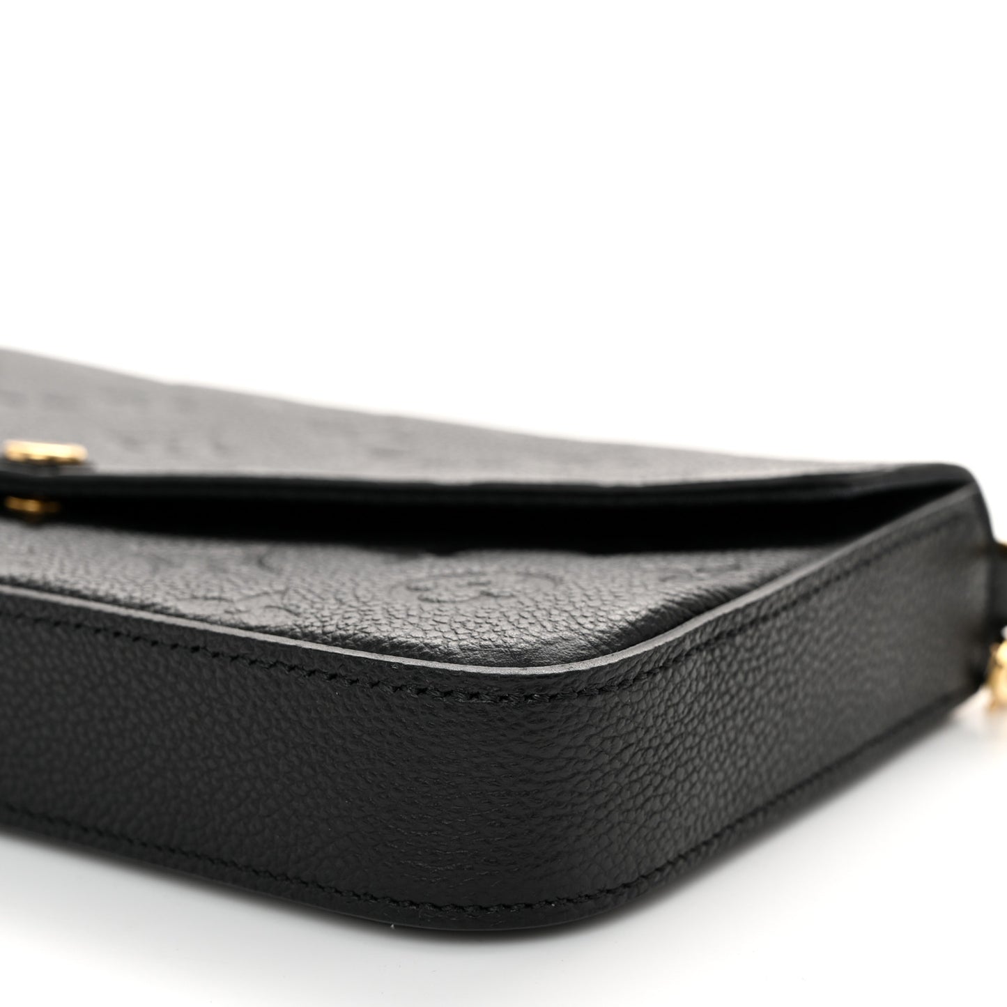 Empreinte Pochette Felicie Chain Wallet Black