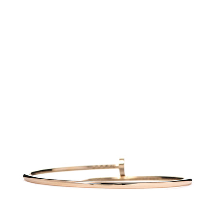 Cartier 18K Yellow Gold Small Juste Un Clou Bracelet 17 2 of 4