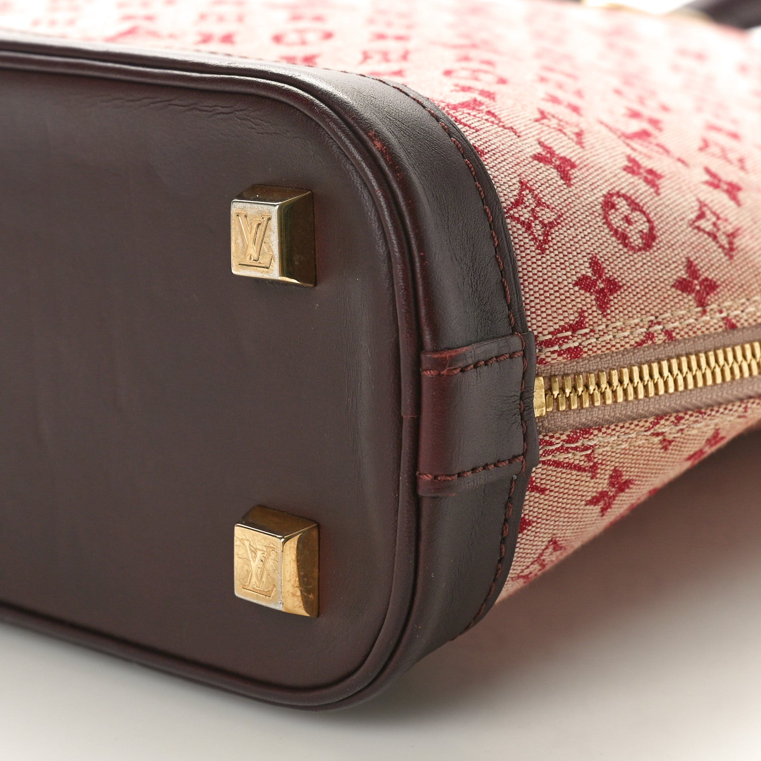 Louis Vuitton Mini Monogram Alma Haut Cherry 9 of 9