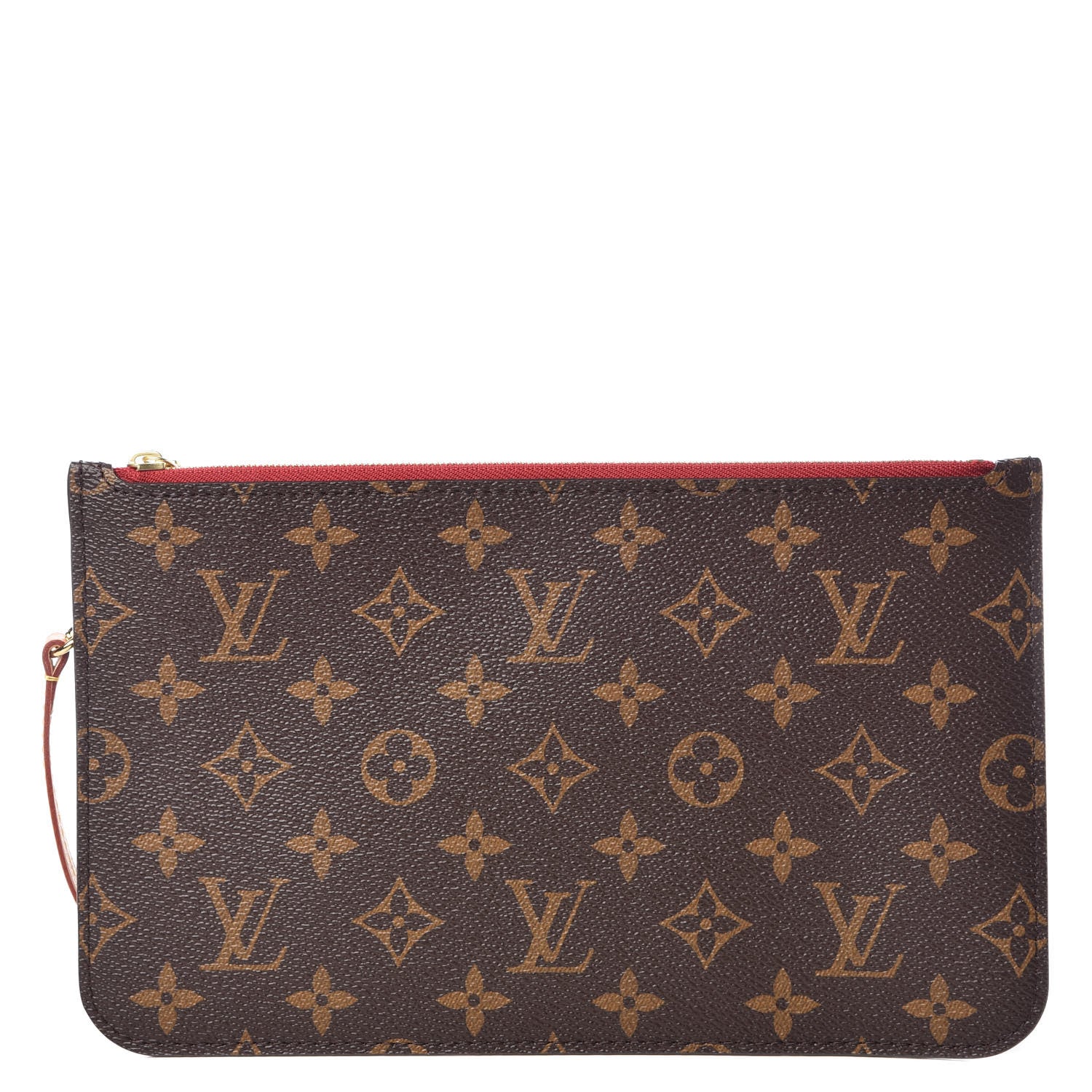 Louis Vuitton Monogram Neverfull MM GM Pochette Cherry 1 of 8
