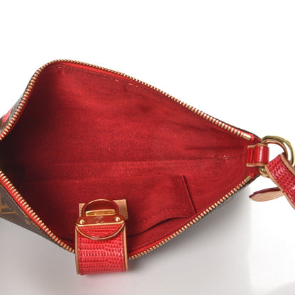 Louis Vuitton Lizard Monogram Cerises Pochette 5 of 9