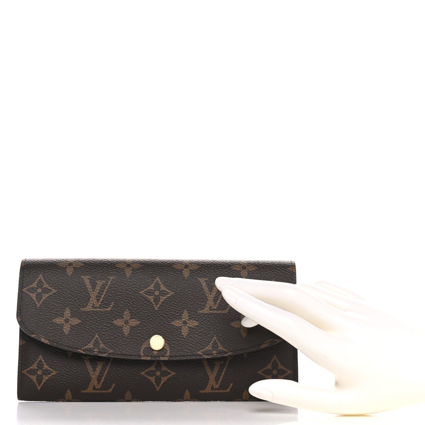 Monogram Emilie Wallet Fuchsia