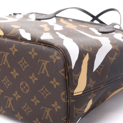 Louis Vuitton X LOL Monogram Neverfull MM Gold Silver 9 of 11