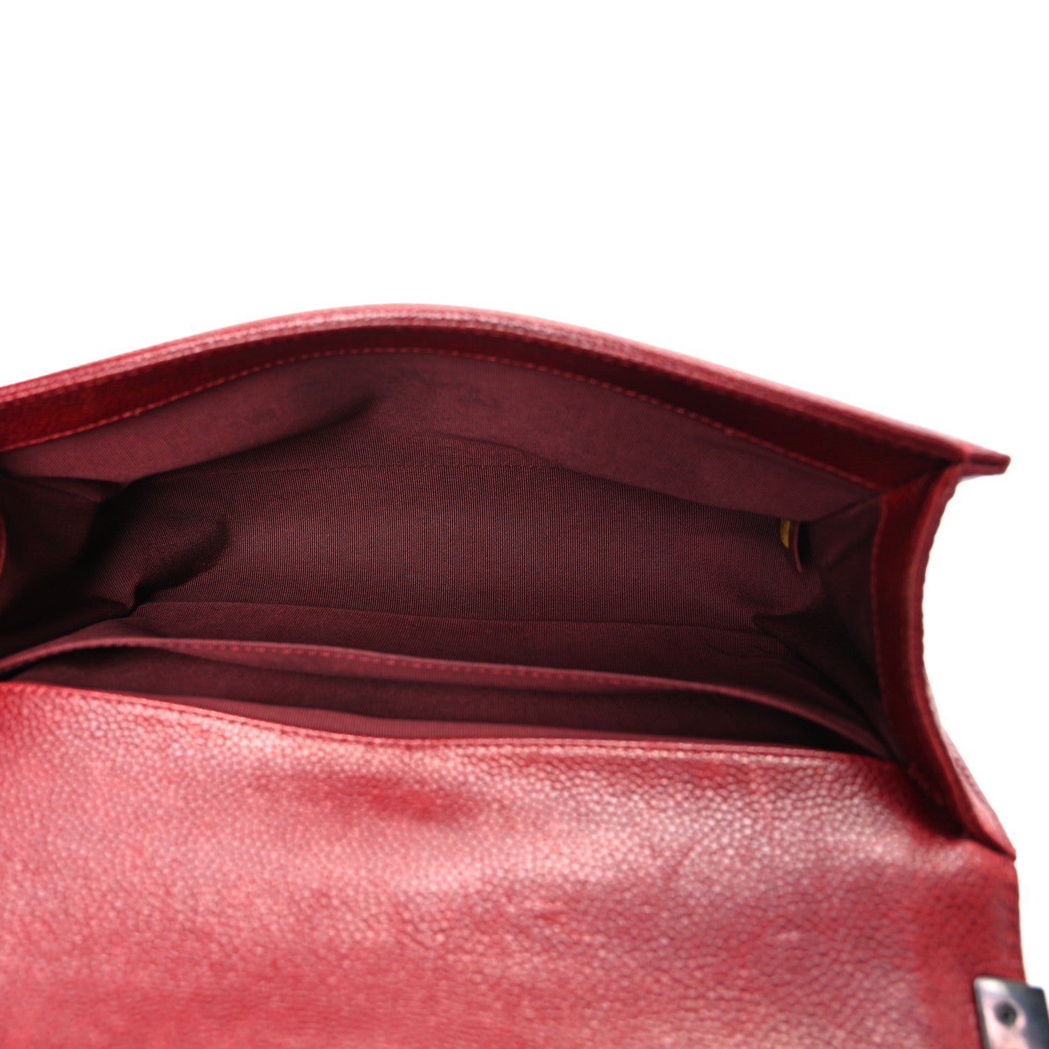 Chanel Caviar Quilted Medium Boy Flap Dark Red 5 of 11