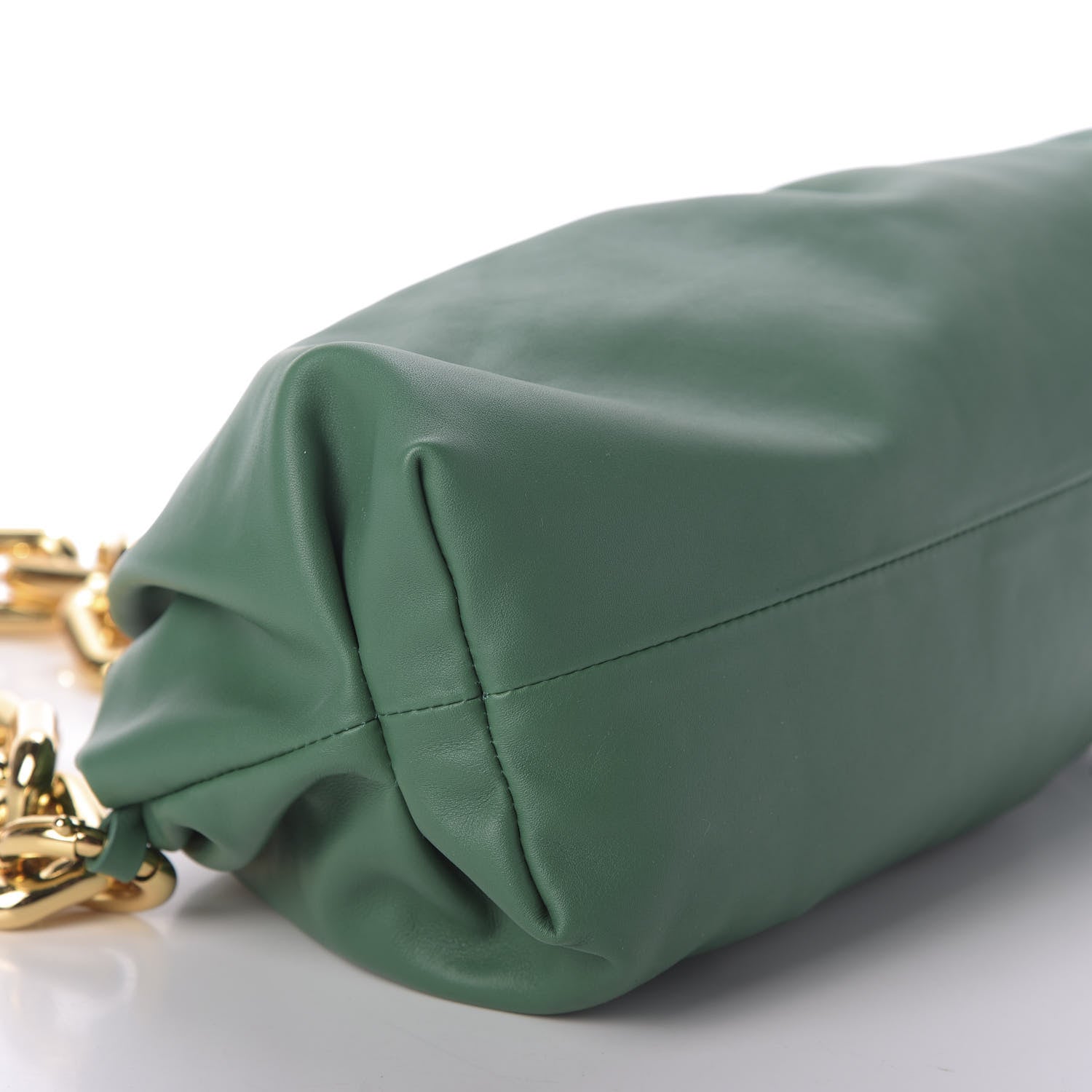Bottega Veneta Calfskin The Pouch Chain Racing Green 6 of 9