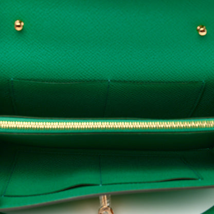 Hermes Epsom Kelly Wallet To Go Vert Jade 5 of 7