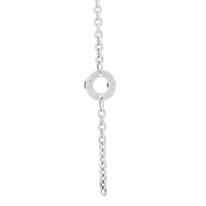 Bulgari 18K White Gold Parentesi Pendant Necklace 6 of 7