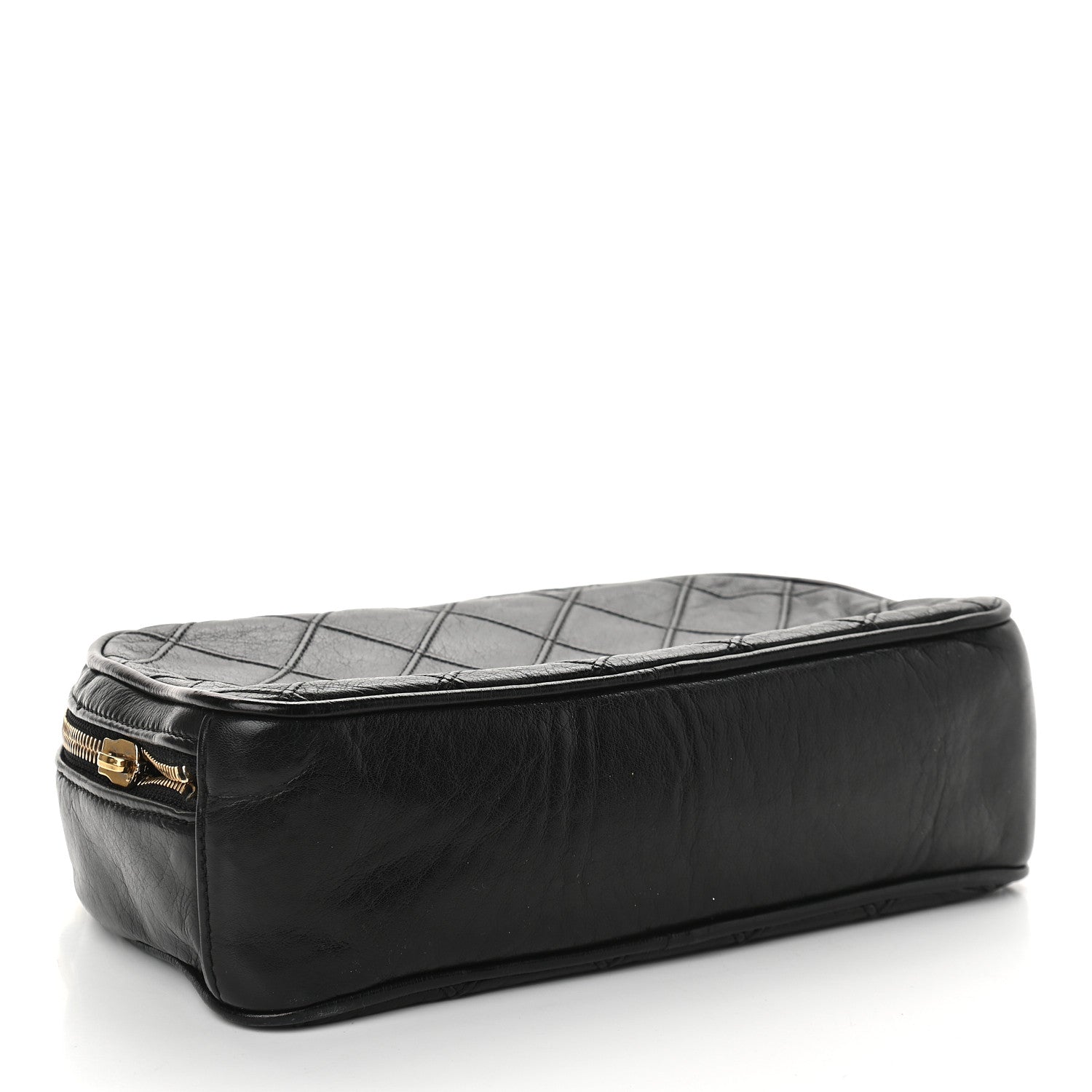 Chanel Lambskin Quilted Camera Case Black 4 of 11