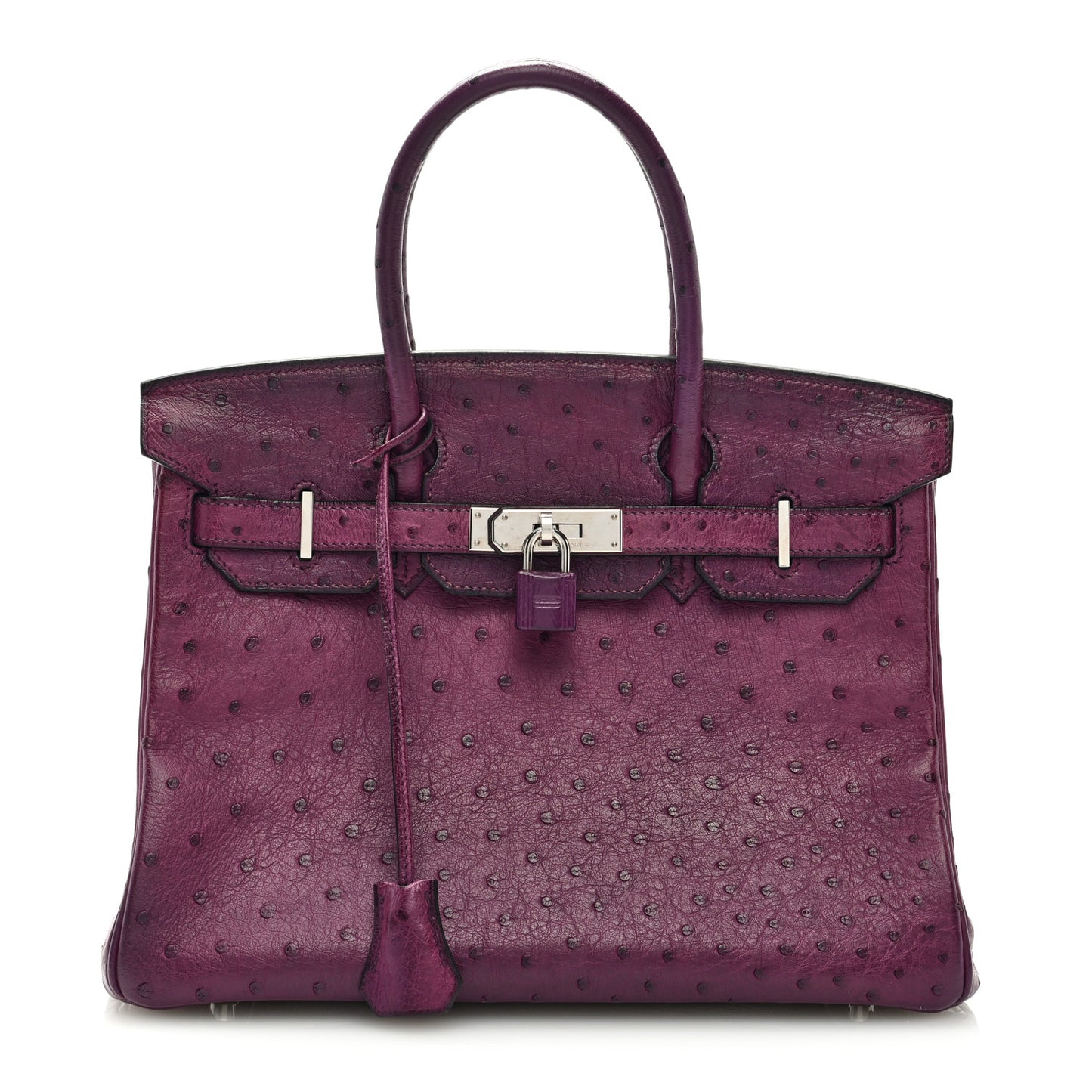 Ostrich Birkin 30 Violine