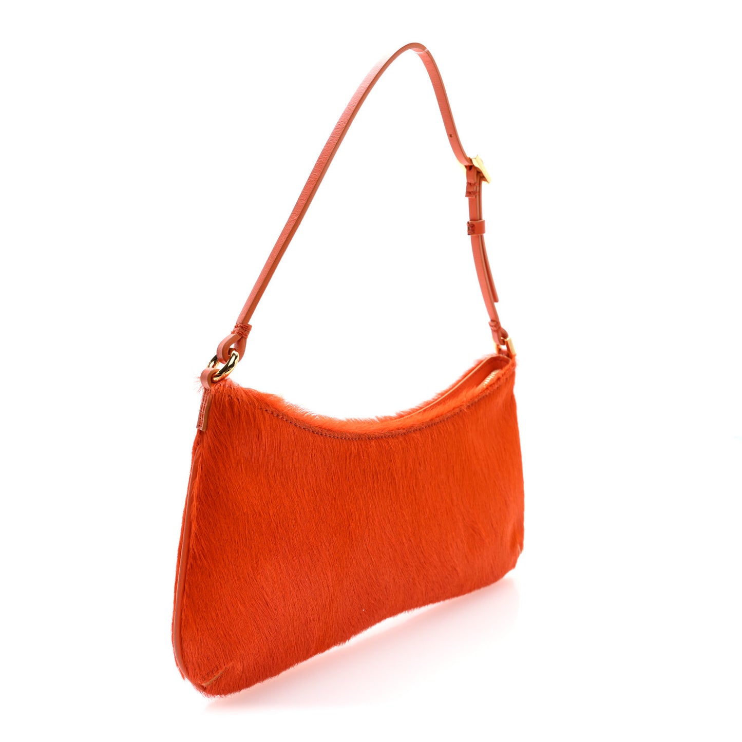 Calf Hair Le Bisou Perle Orange