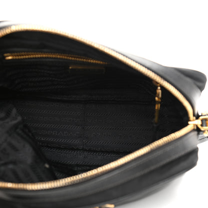 Prada Tessuto Nylon Soft Calf Camera Bag Black 5 of 11