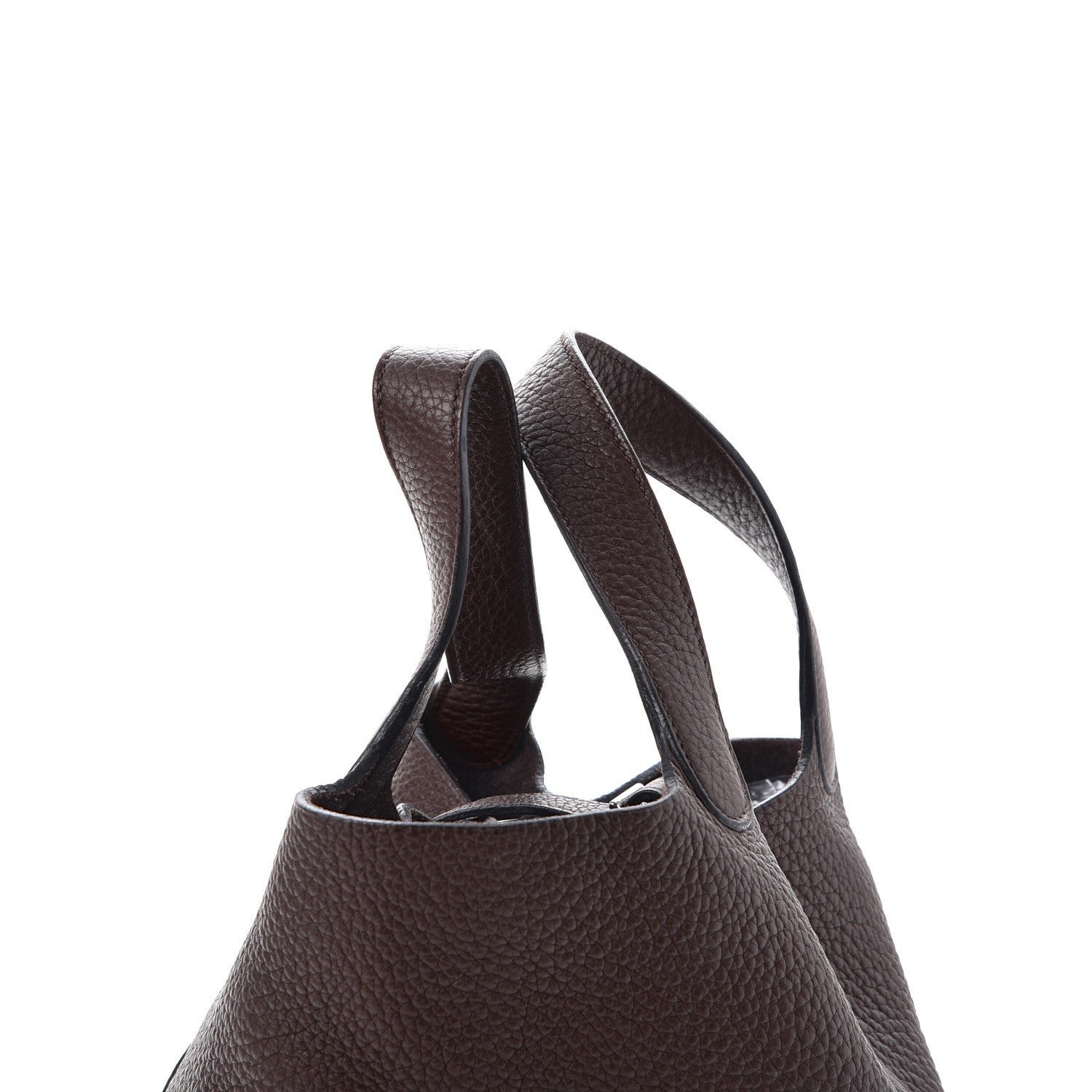 Hermes Taurillon Clemence Picotin 18 PM Cafe 9 of 9