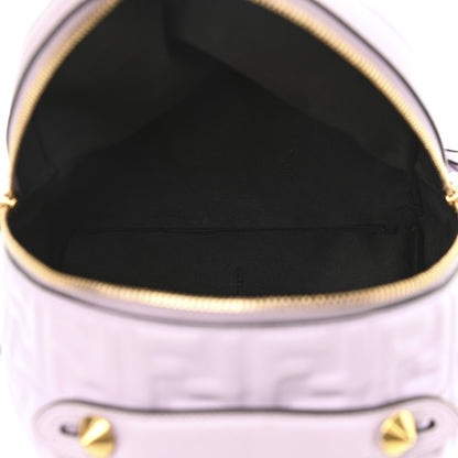 Fendi Nappa FF 1974 Embossed Mini Backpack Anemone 6 of 13