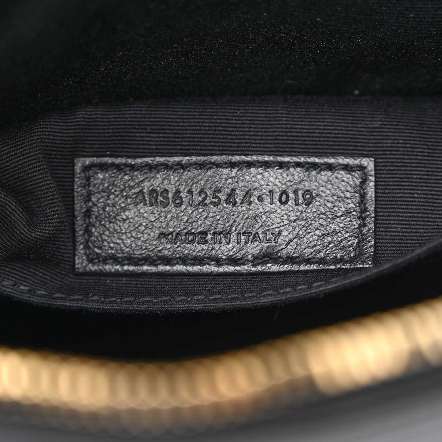 Calfskin Matelasse Monogram Lou Camera Bag Black