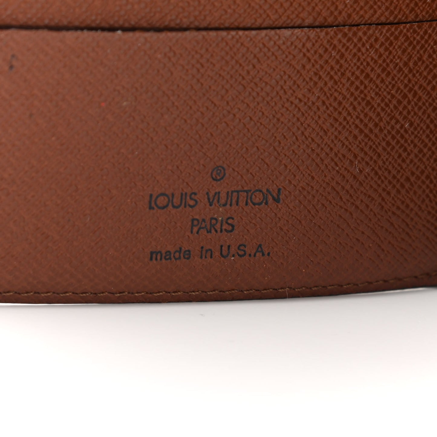 Monogram Zipped Papers Wallet