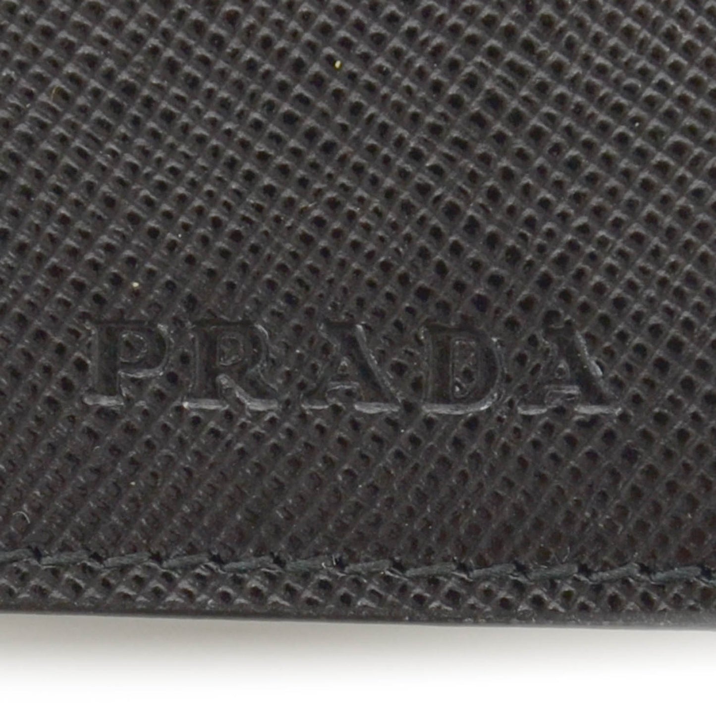 Saffiano Card Case Nero Black