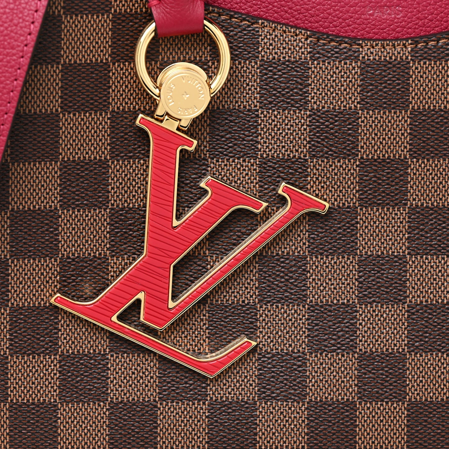 Damier Ebene LV Riverside Lie De Vin