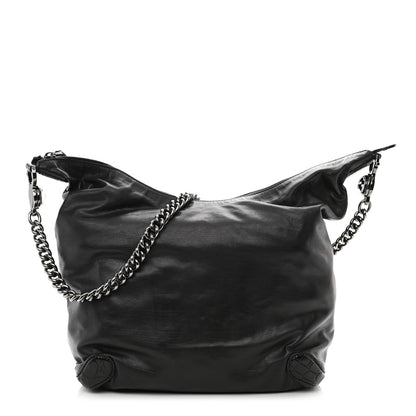 Gucci Calfskin Galaxy Hobo Black 1 of 10