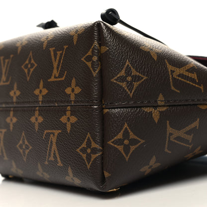 Louis Vuitton Monogram BB Montsouris NM Backpack Black 9 of 9