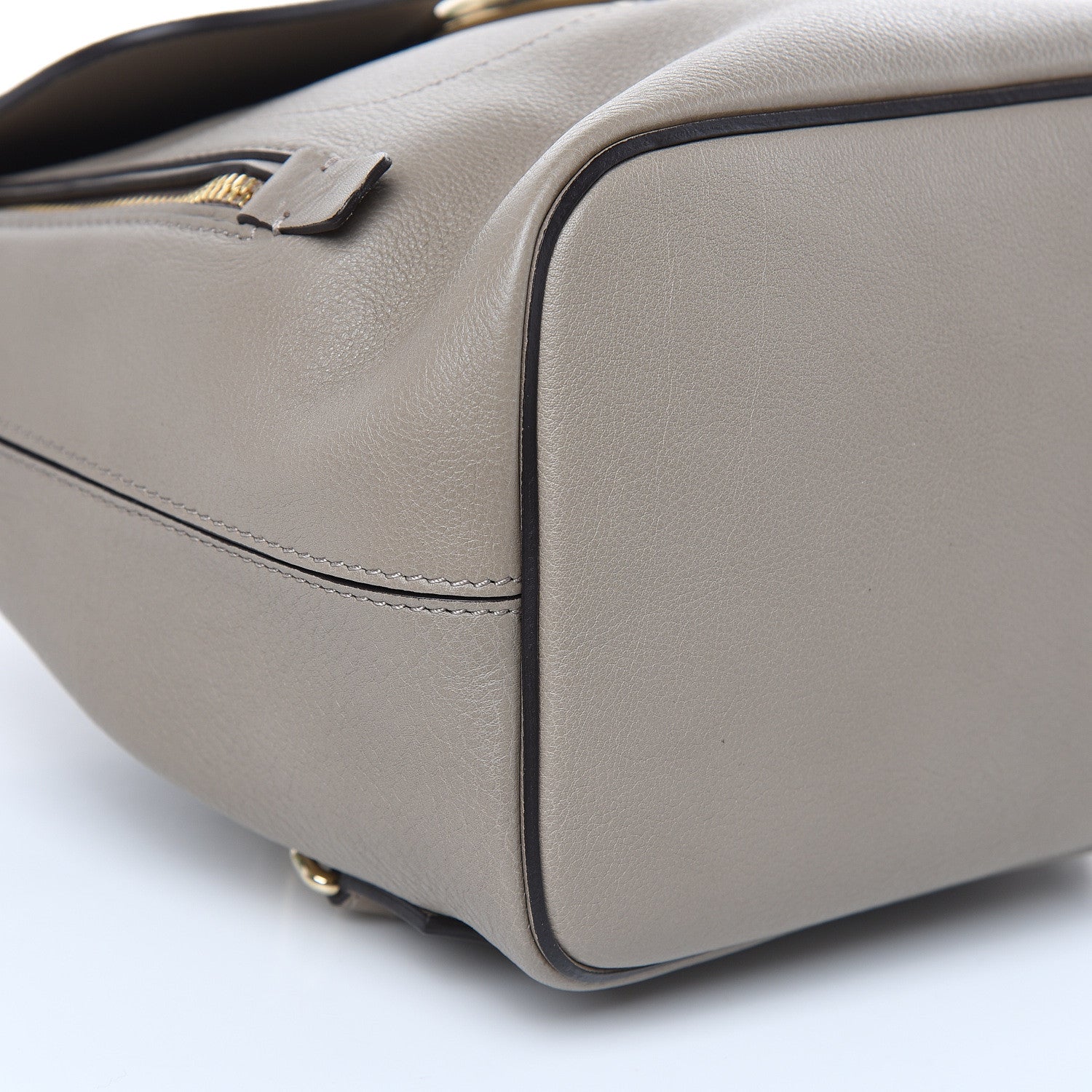 Chloe Suede Calfskin Medium Faye Backpack Motty Grey 8 of 11