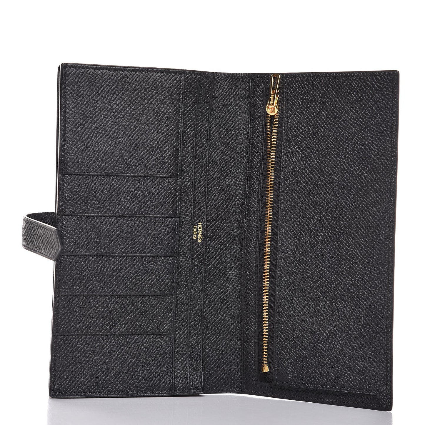 Epsom Bearn Gusset Wallet Black