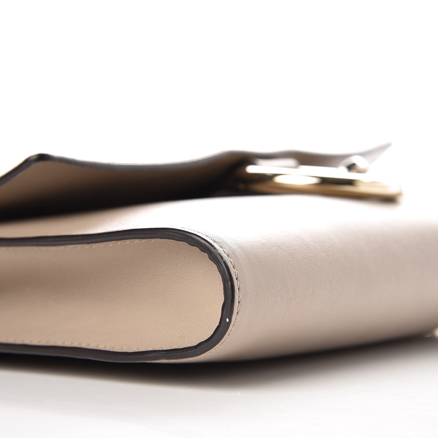 Chloe Suede Calfskin Faye Clutch Motty Grey 7 of 9