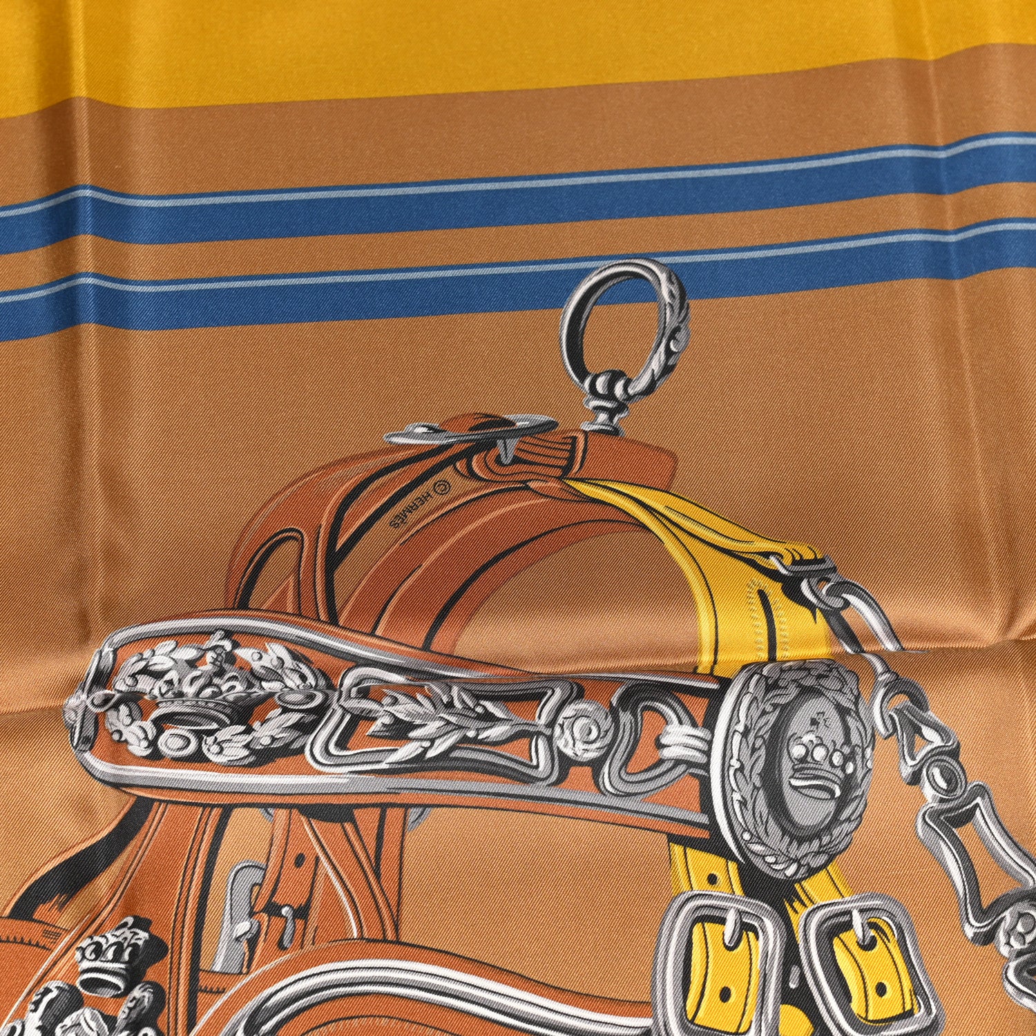 Hermes ERMES Silk Brides de Gala Double Face Scarf 90 4 of 7