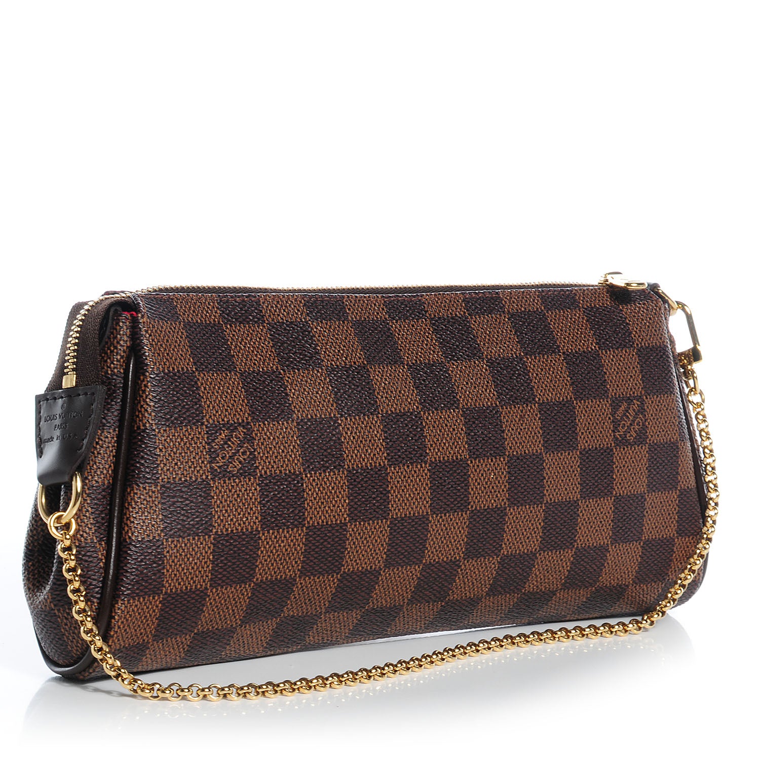 Louis Vuitton Damier Ebene Eva Clutch 3 of 7
