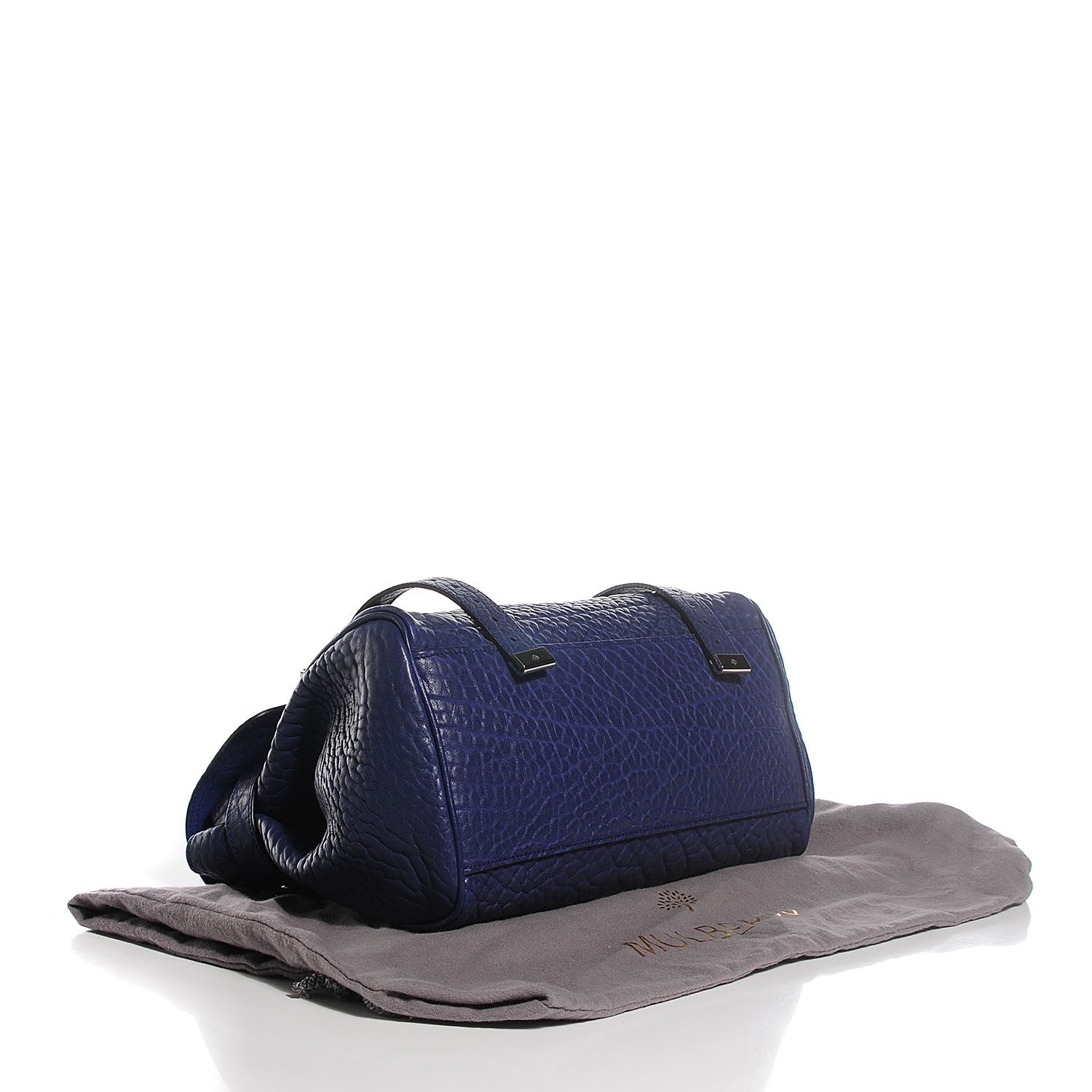 Mulberry Shrunken Calfskin Medium Alexa Indigo 4 of 12
