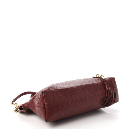 Louis Vuitton Monogram Paris Souple Wish Burgundy 4 of 10