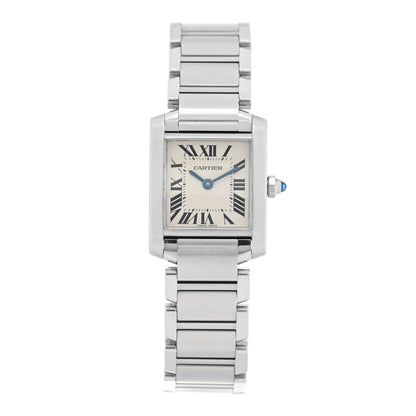 Cartier Stainless Steel 20mm Tank Francaise Quartz Watch 1 of 4