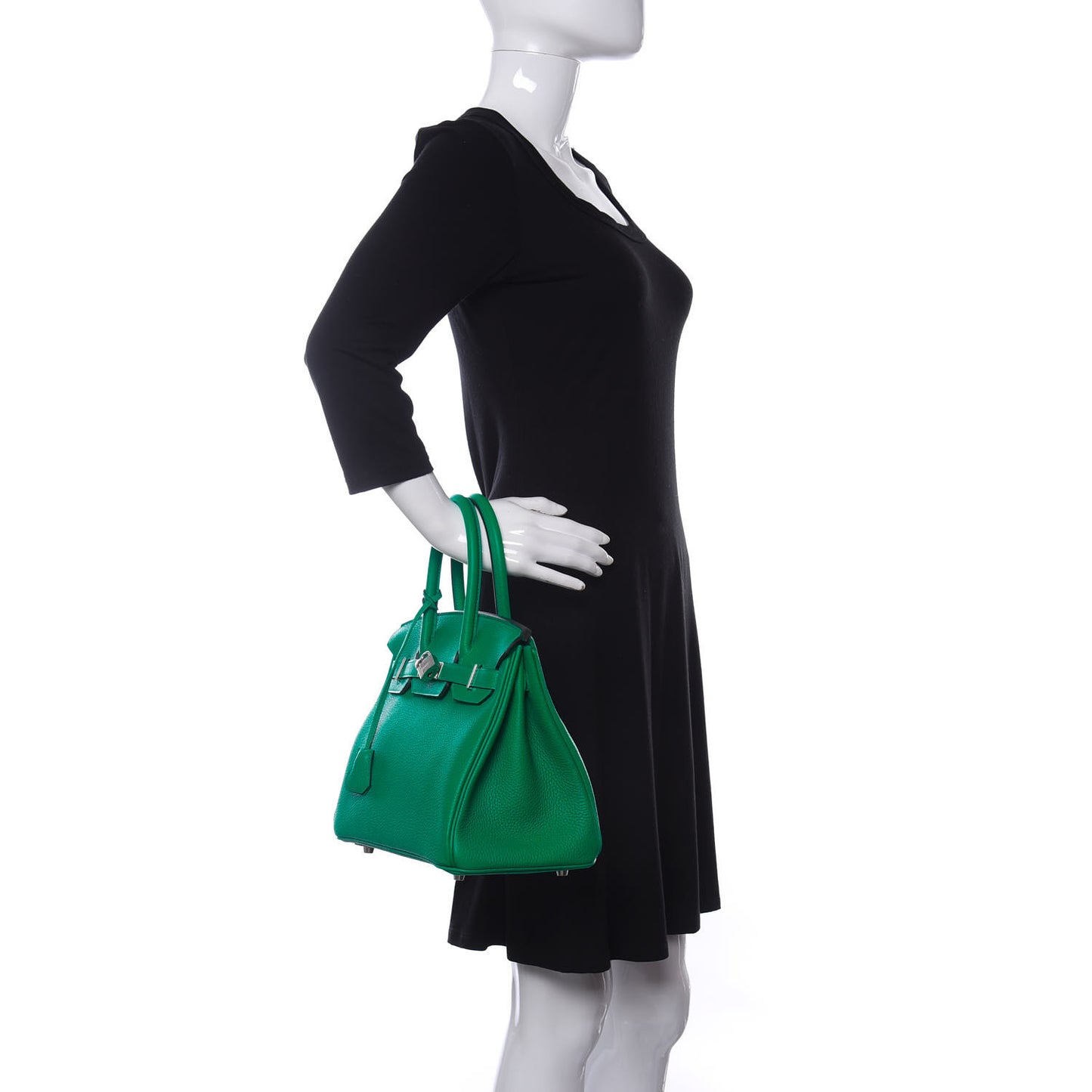 Taurillon Clemence Birkin 30 Menthe