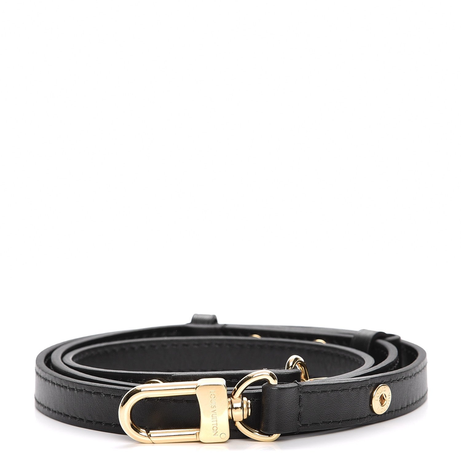 Louis Vuitton Calfskin Neo Noe Shoulder Strap Black 1 of 4