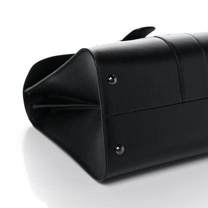 Delvaux Calfskin MM L'Humour Brillant Satchel Black 10 of 14