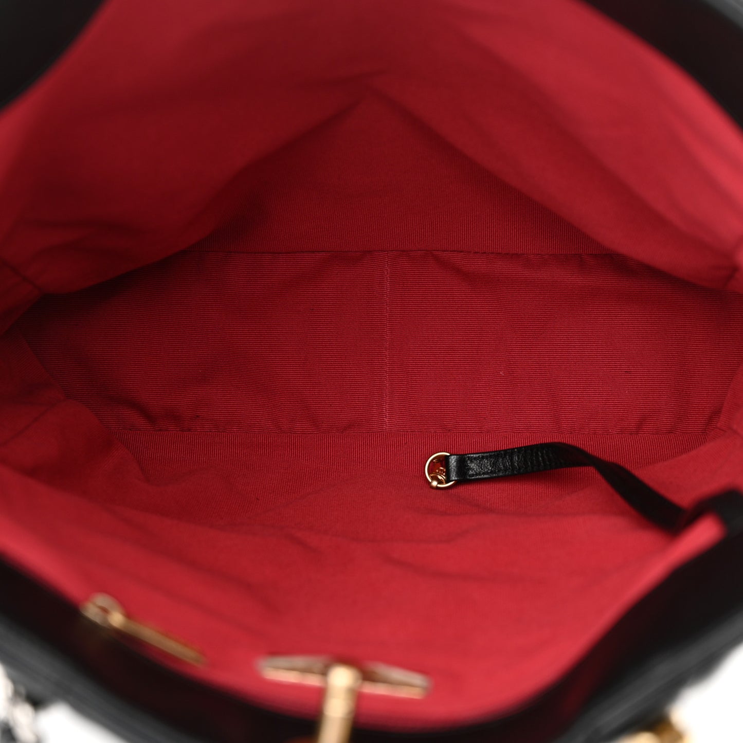 Lambskin Quilted Chanel 19 Shopping Bag Black