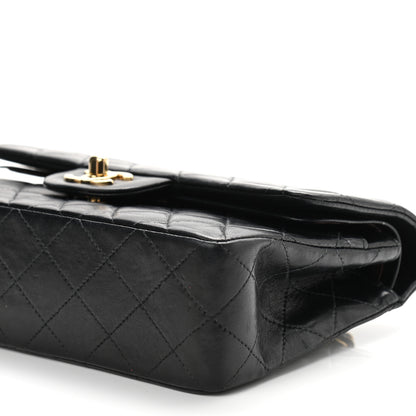 Chanel Lambskin Quilted Small Double Flap Black 10 of 11
