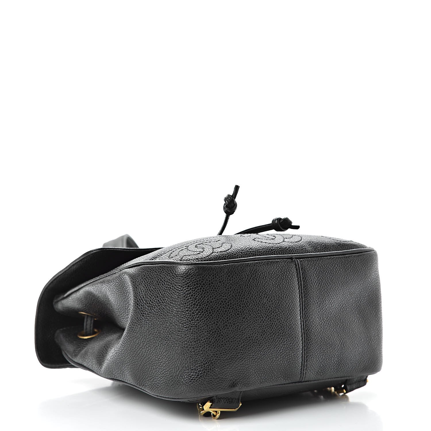 Chanel Caviar CC Backpack Black 4 of 10