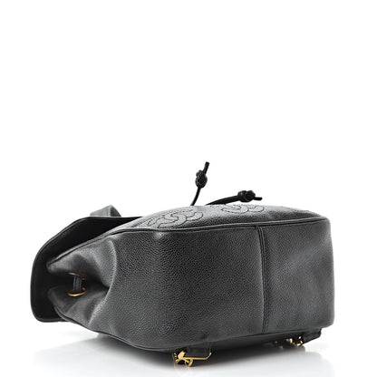 Chanel Caviar CC Backpack Black 4 of 10
