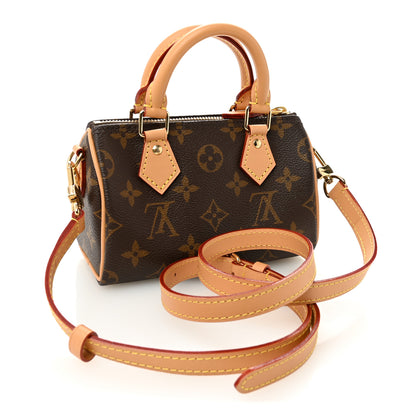Louis Vuitton Monogram Nano Speedy Bandouliere 3 of 10