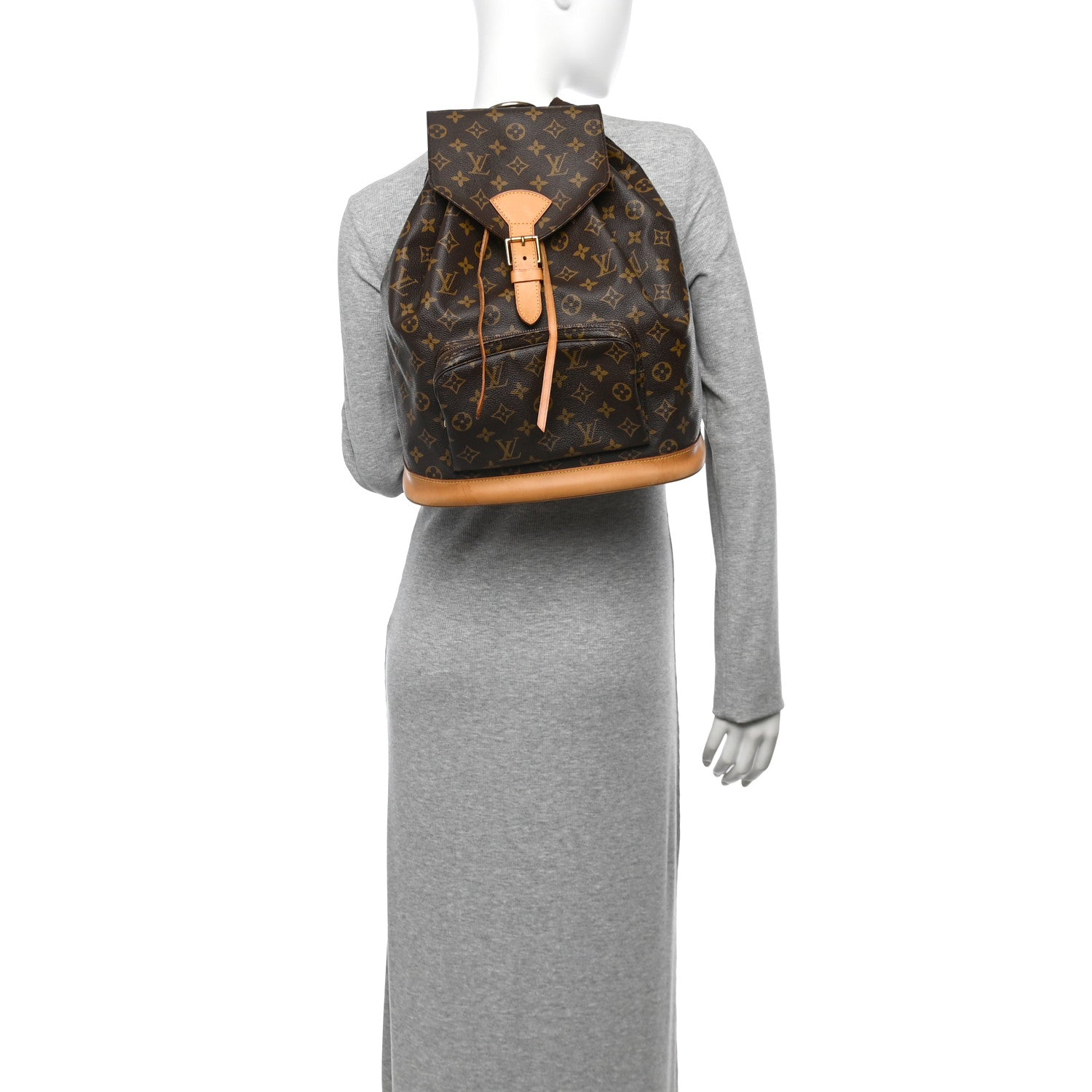 Louis Vuitton Monogram Montsouris GM Backpack 2 of 13