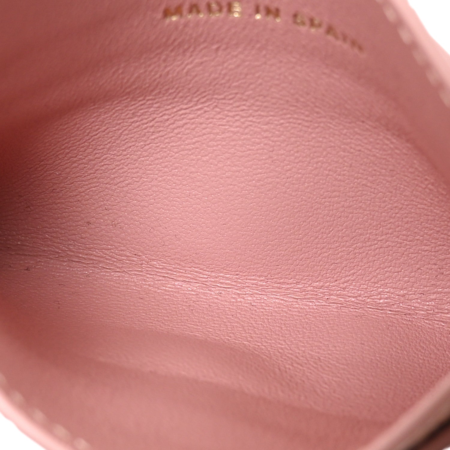 Chanel Calfskin Crocodile Embossed Crococo Card Holder Light Pink 5 of 8