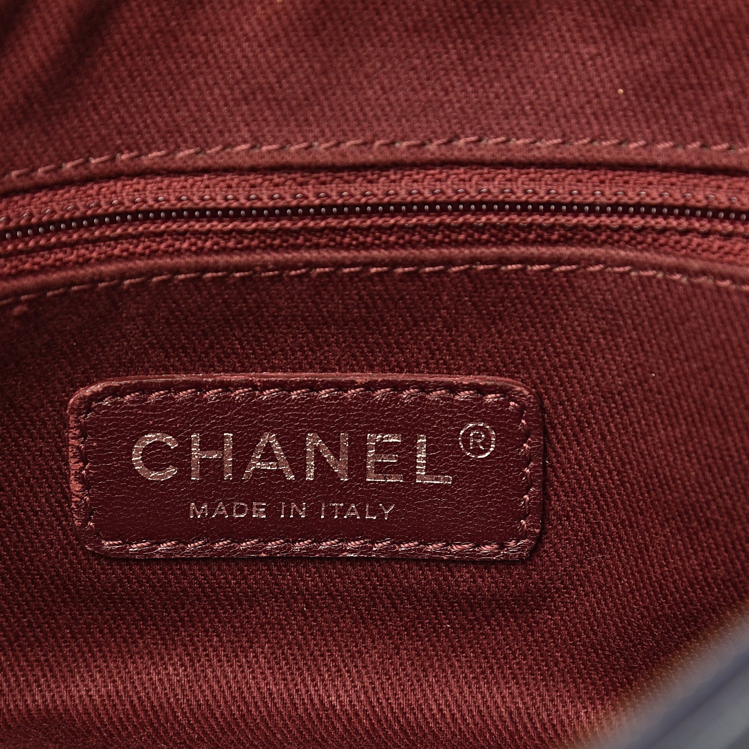 Chanel Glazed Calfskin Quilted Medium Duo Color Flap Blue 5 of 12