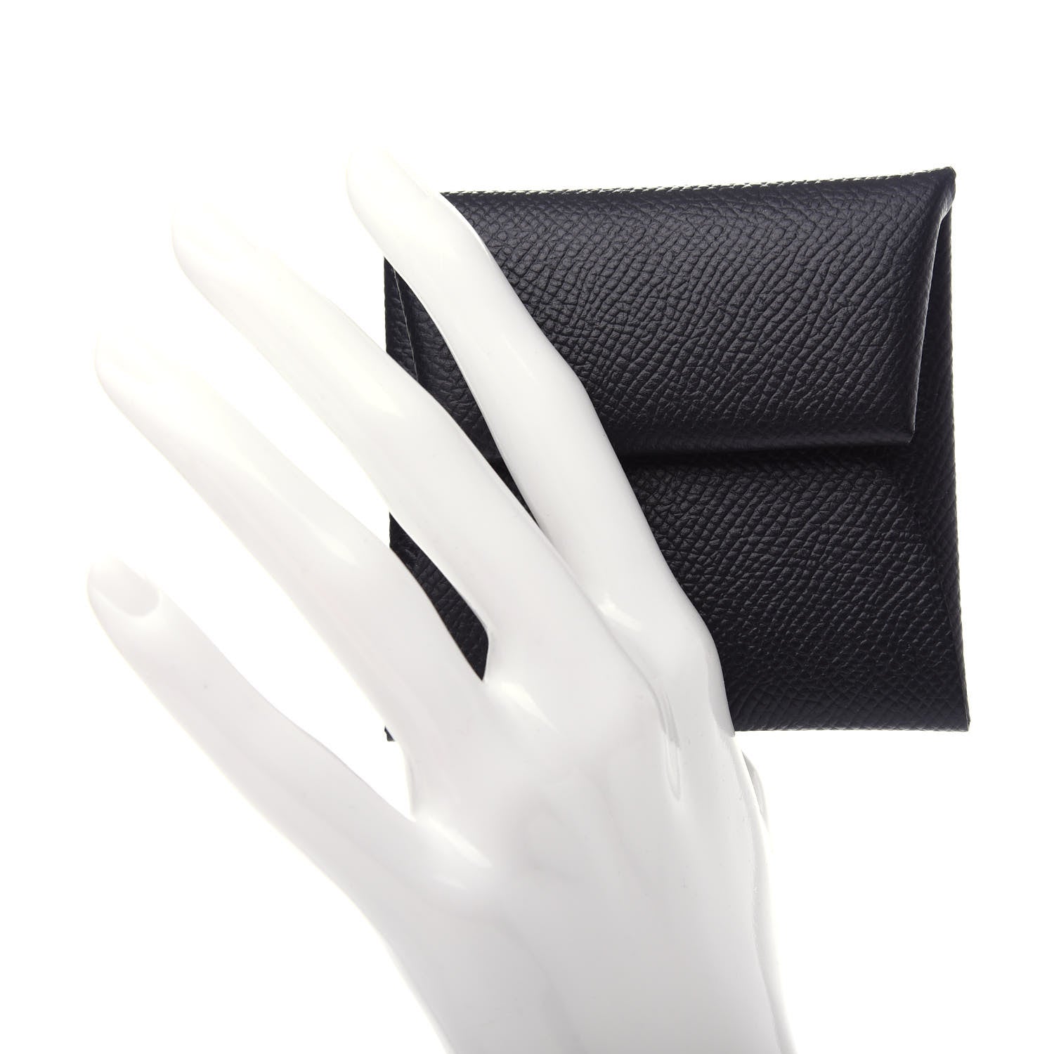 Hermes Epsom Bastia Coin Purse Black 2 of 7