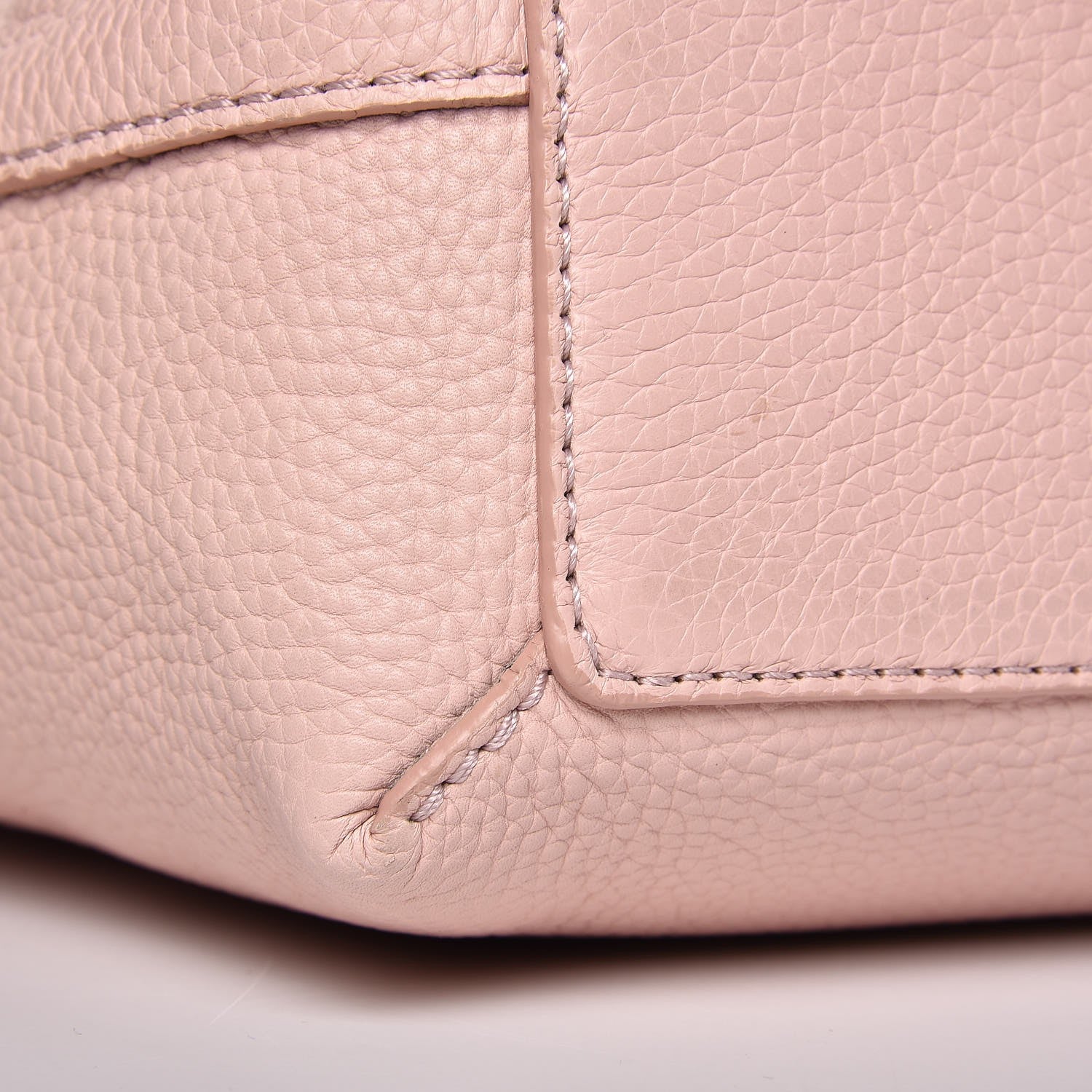 Burberry Grainy Calfskin Remington Tote Pale Ash Rose 10 of 12