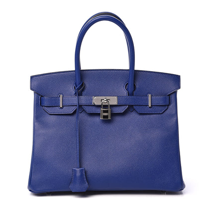 Hermes Epsom Birkin 30 Bleu Electrique 1 of 12