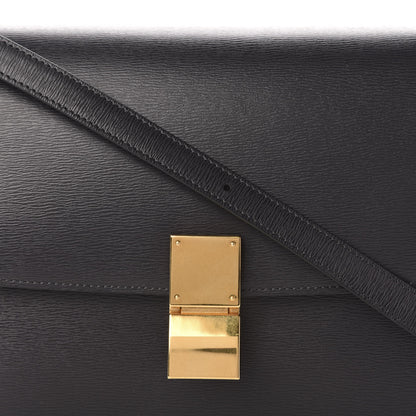 Celine Liege Calfskin Medium Classic Box Flap Bag Anthracite 11 of 11