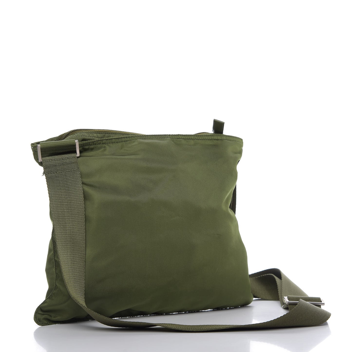 Tessuto Nylon Messenger Militare