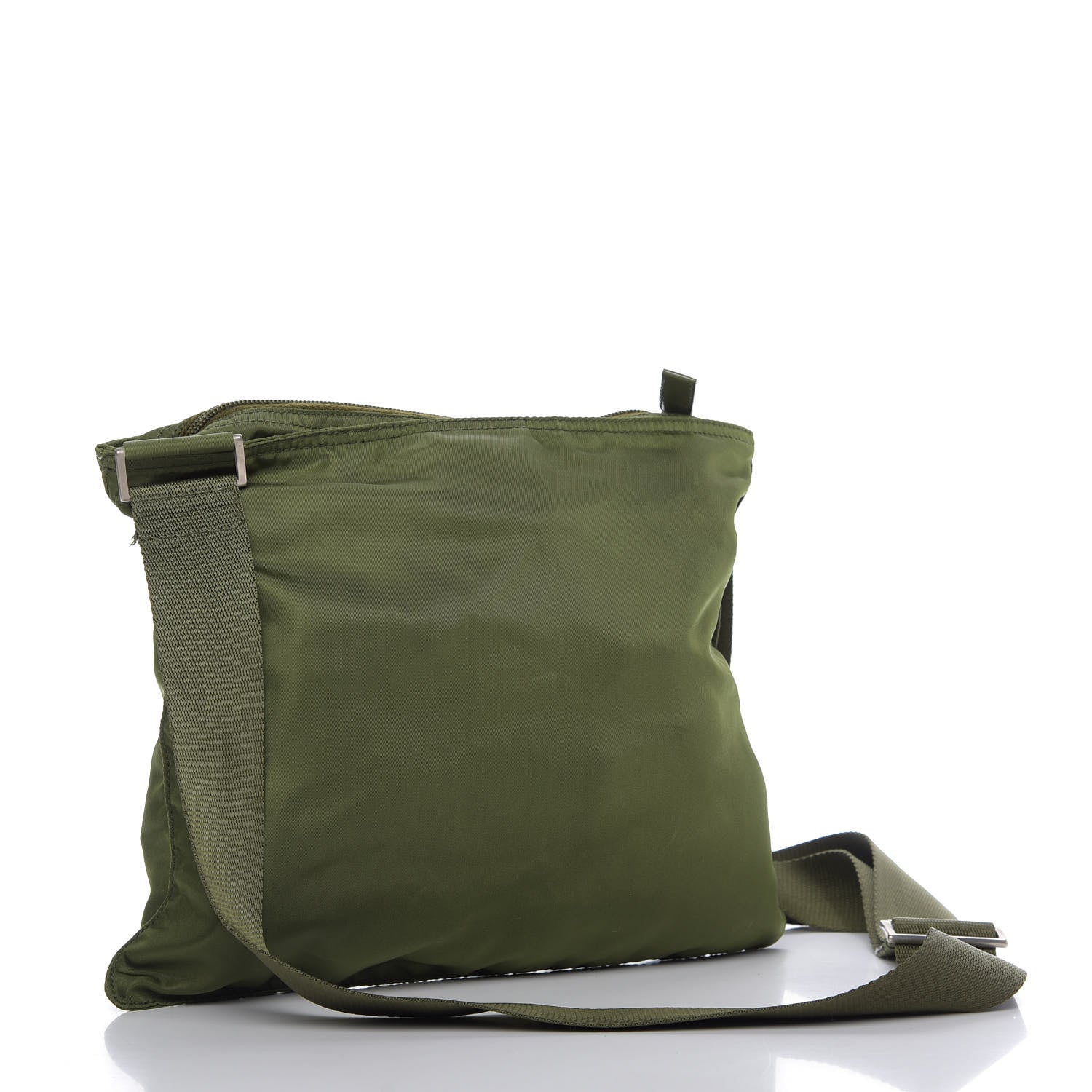 Prada Tessuto Nylon Messenger Militare 3 of 9