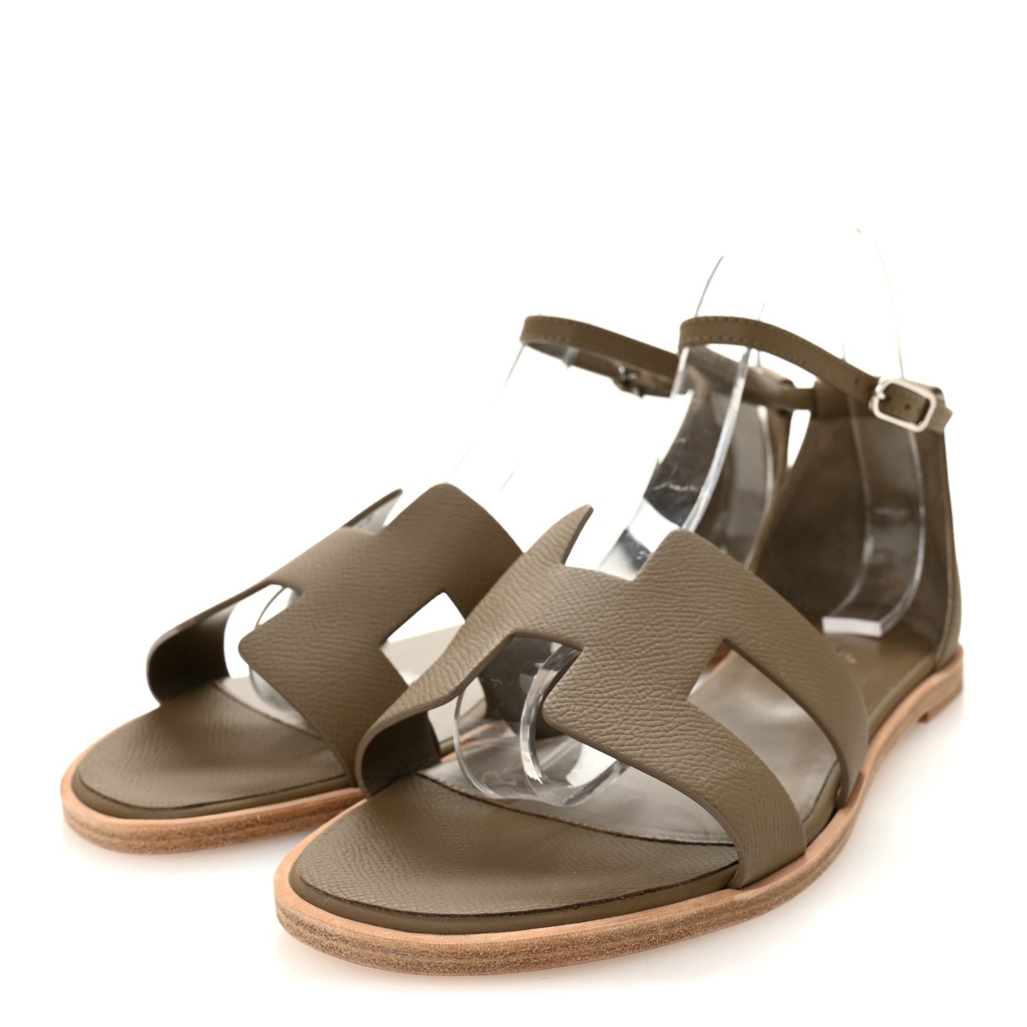 Epsom Santorini Sandals 41 Etoupe