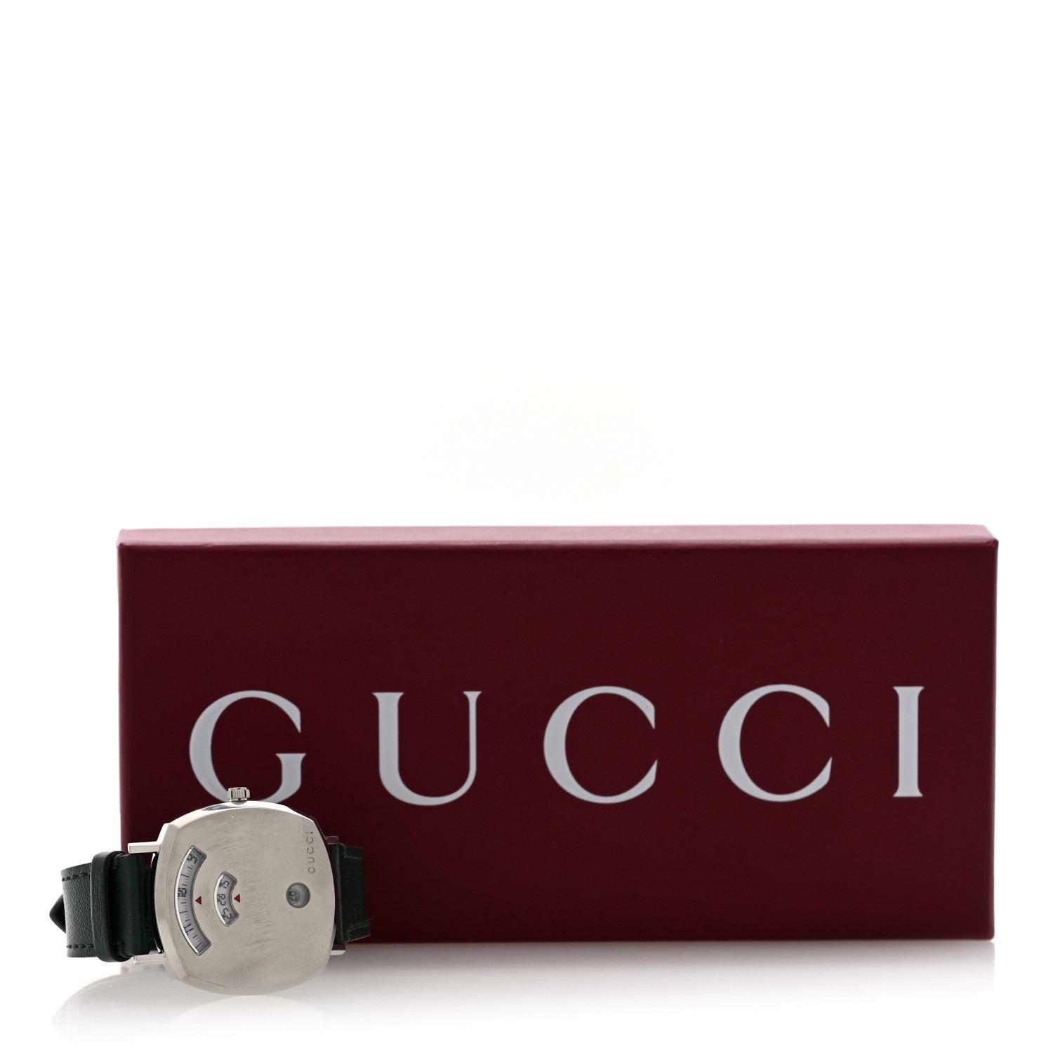 Gucci Stainless Steel Calfskin 35mm Grip Quartz Watch Black 5 of 5